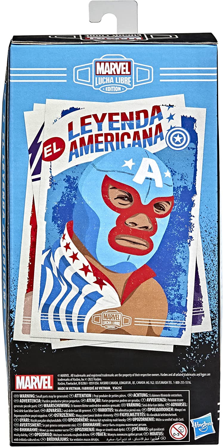 2022 Hasbro Marvel Lucha Libre Edition El Leyenda Americana
