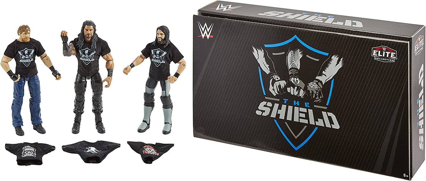 2018 WWE Mattel Elite Collection Epic Moments The Hounds of Justice: Dean Ambrose, Roman Reigns & Seth Rollins