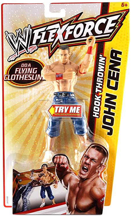2011 WWE Mattel Flex Force Series 3 Hook Throwin' John Cena