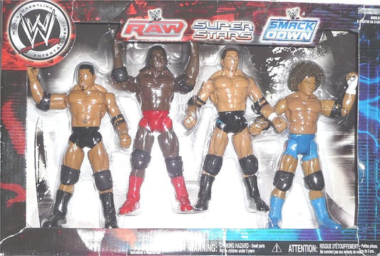 WWF Jakks Pacific Titantron Live "Superstars" Box Set: Batista, Booker T, Randy Orton & Carlito