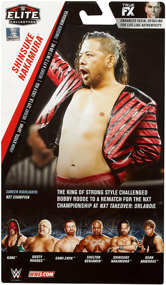 2018 WWE Mattel Elite Collection Series 63 Shinsuke Nakamura