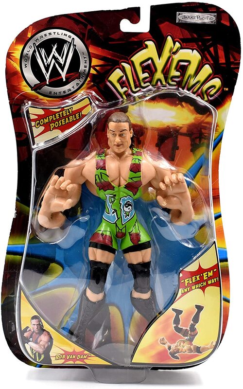 2003 WWE Jakks Pacific Flex 'Ems Series 3 Rob Van Dam
