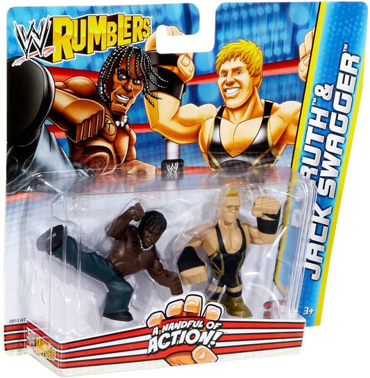 2012 WWE Mattel Rumblers Series 2 R-Truth & Jack Swagger