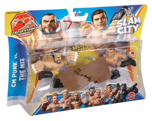 2013 WWE Mattel Slam City Multipack: CM Punk vs. The Miz
