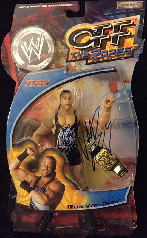 2003 WWE Jakks Pacific Titantron Live Off the Ropes Series 4 Rob Van Dam
