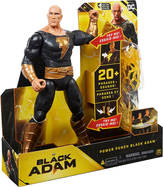 2022 Spin Master 12" Power Punch Black Adam