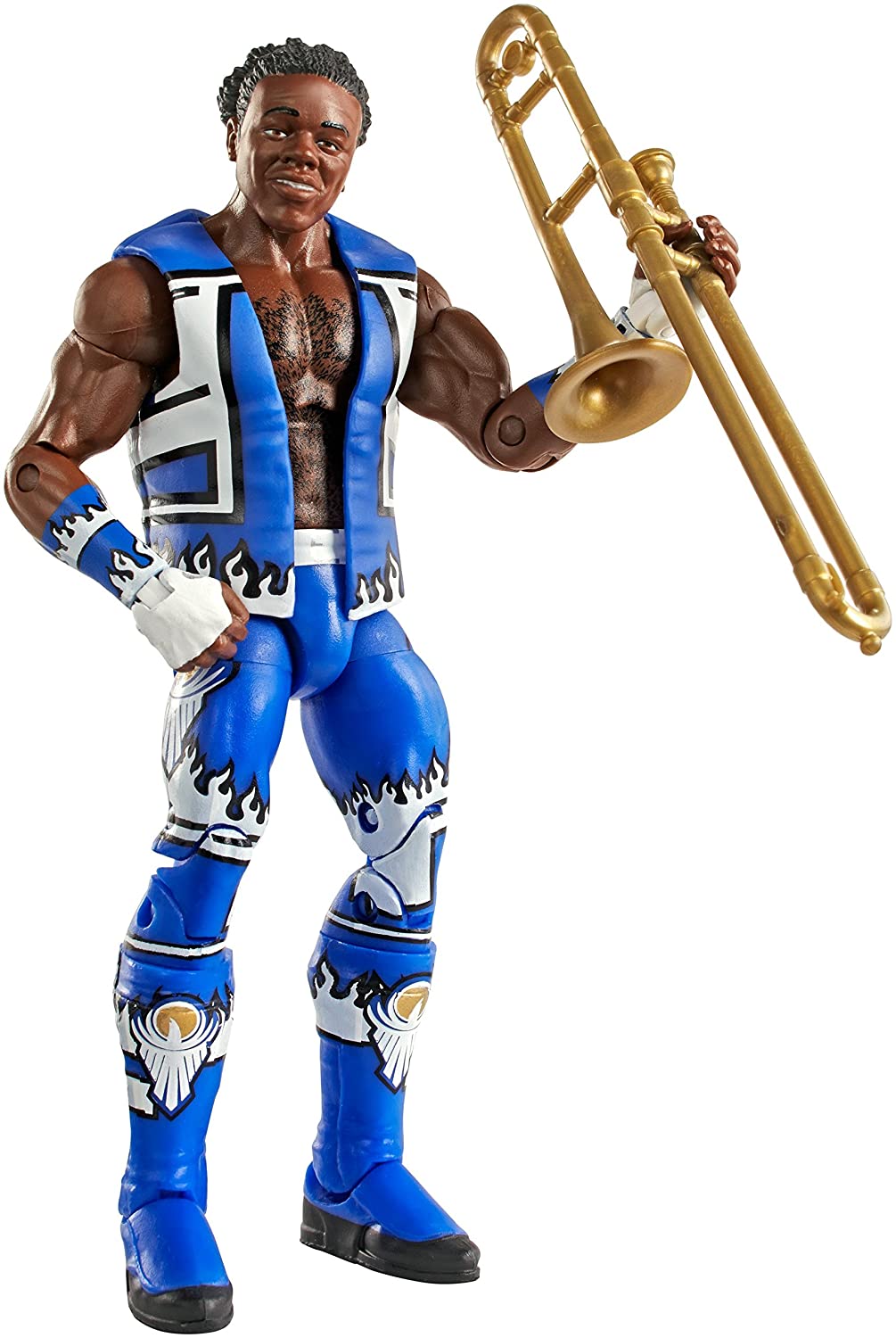 WWE Elite Collection - Action Figure Xavier Woods Con Accessori, Giocattolo Per Bambini 8+ Anni