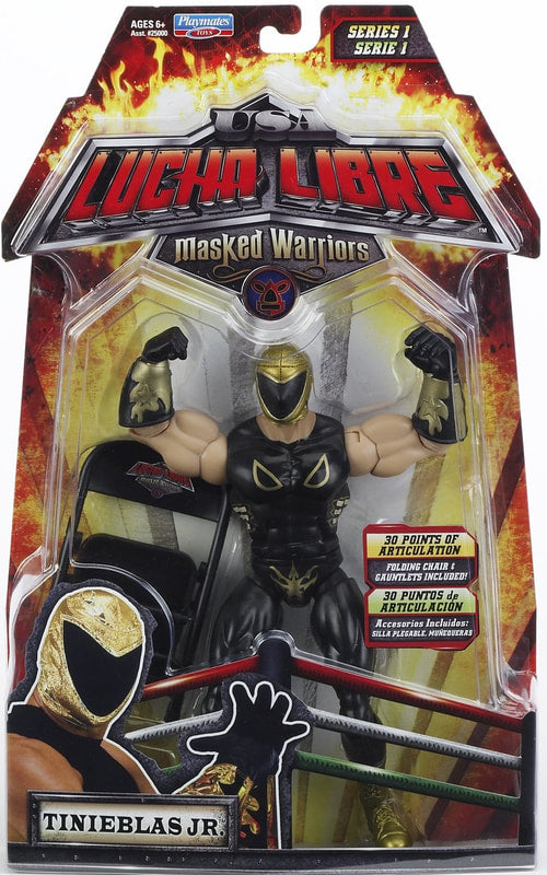 2010 Luche Libre USA Playmates Toys Masked Warriors 1 Tinieblas Jr.