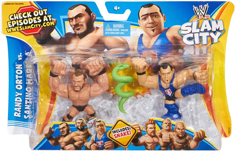 2014 WWE Mattel Slam City Multipack: Randy Orton vs. Santino Marella ...