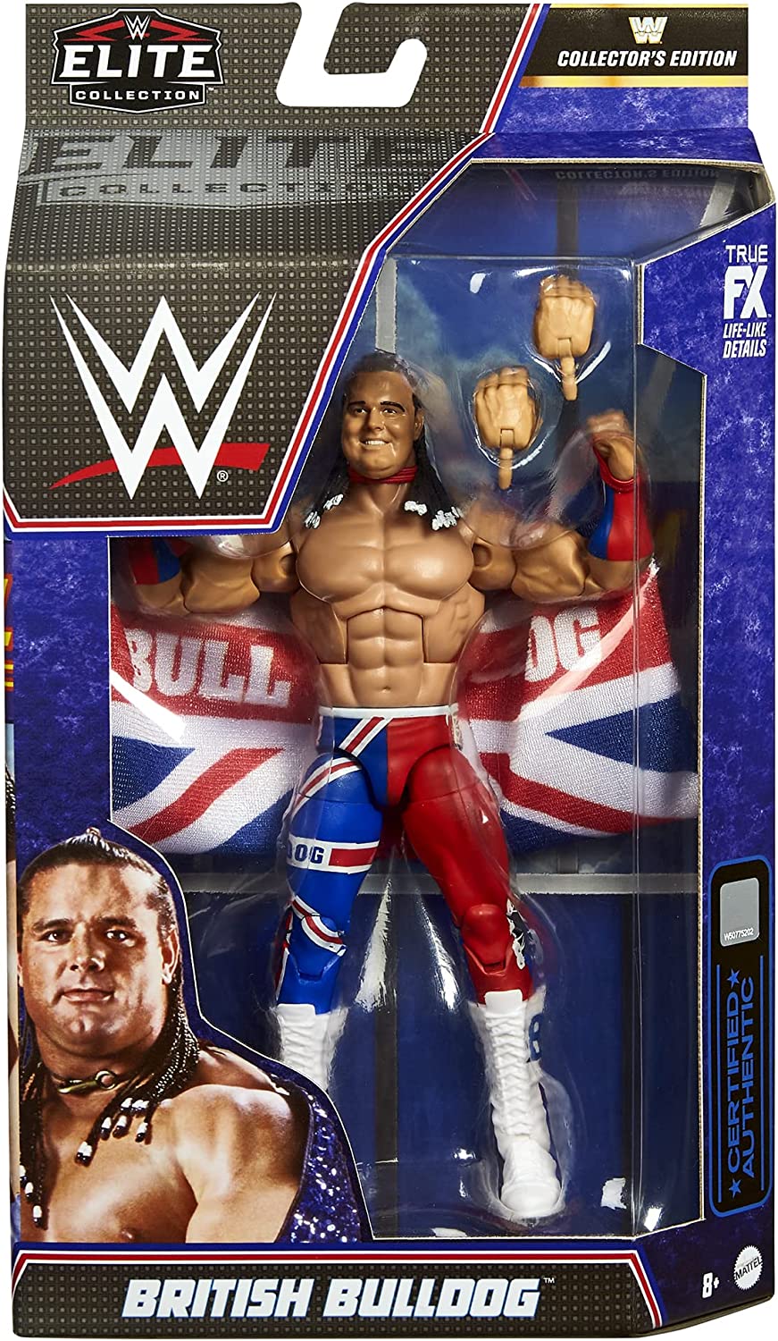 2022 WWE Mattel Elite Collection Series 94 British Bulldog