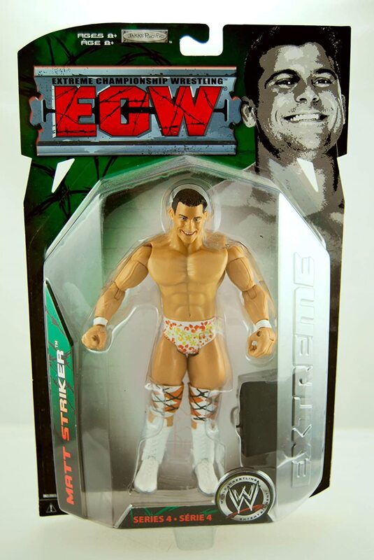 2008 WWE Jakks Pacific ECW Series 4 Matt Striker