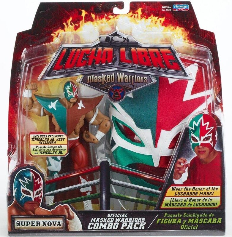 2010 Luche Libre USA Playmates Toys Masked Warriors Combo Pack: Super Nova