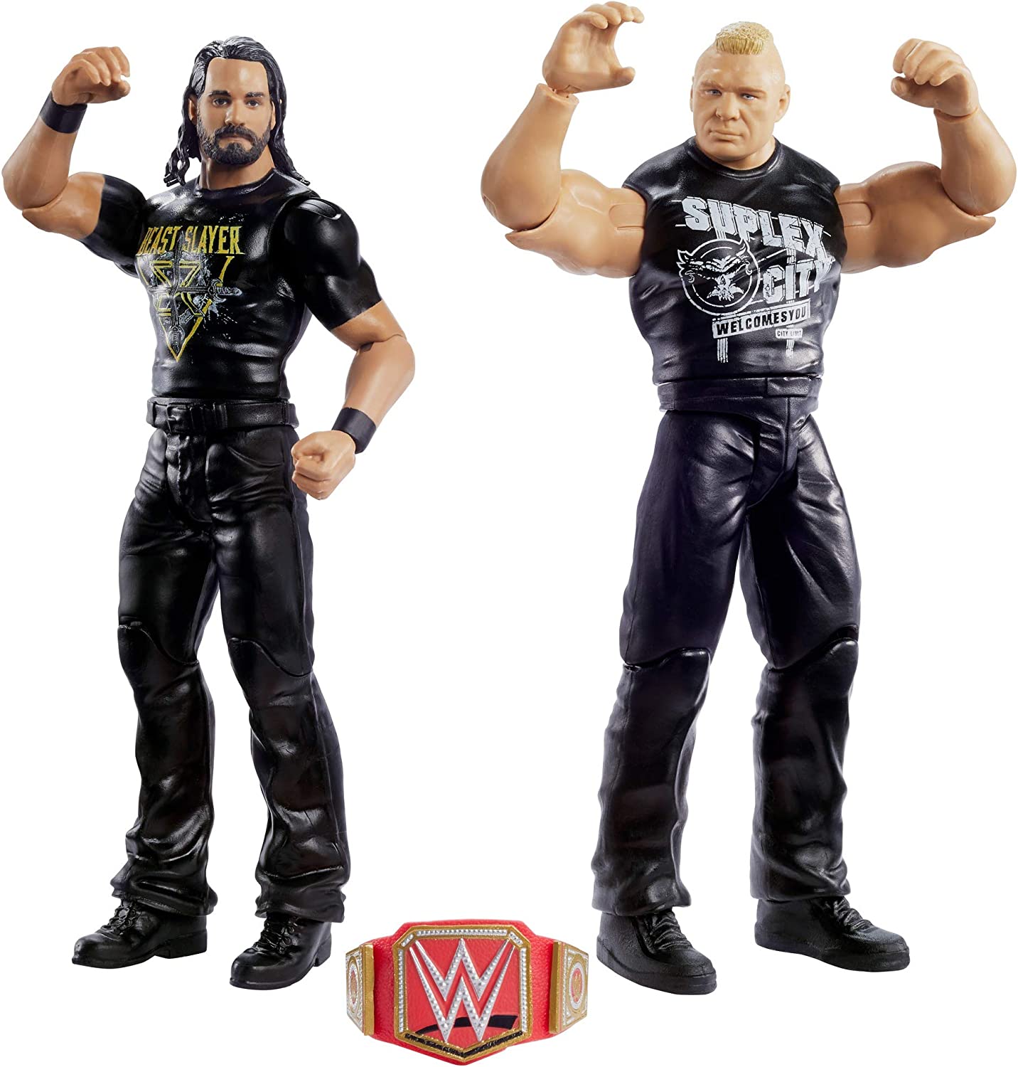 2020 WWE Mattel Basic Battle Packs Series 63 Brock Lesnar vs. Seth