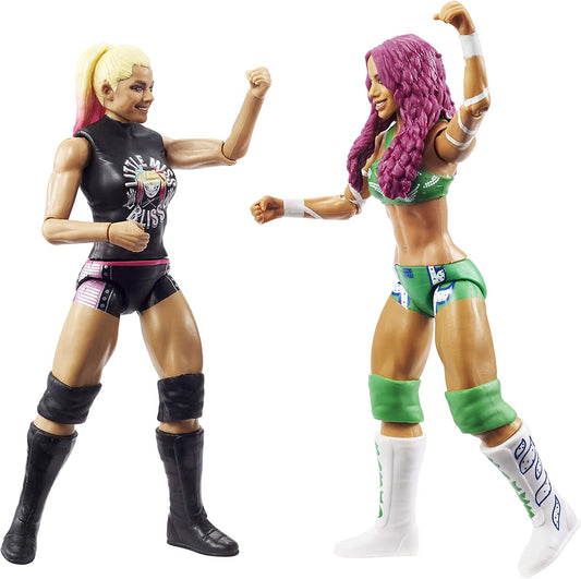 2020 WWE Mattel Basic Championship Showdown Series 1 Sasha Banks vs. Alexa Bliss
