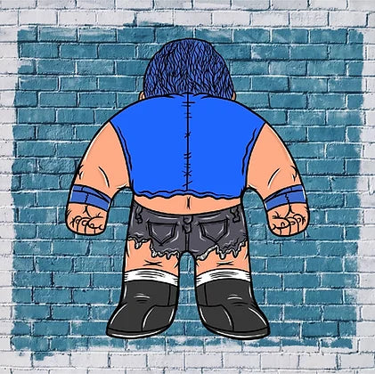 Brothers Gaddor Officially Licensed Gaddor Buddies Blue Meanie