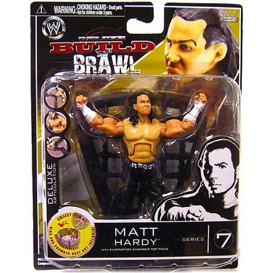 2008 WWE Jakks Pacific Deluxe Build 'N' Brawl Series 7 Matt Hardy