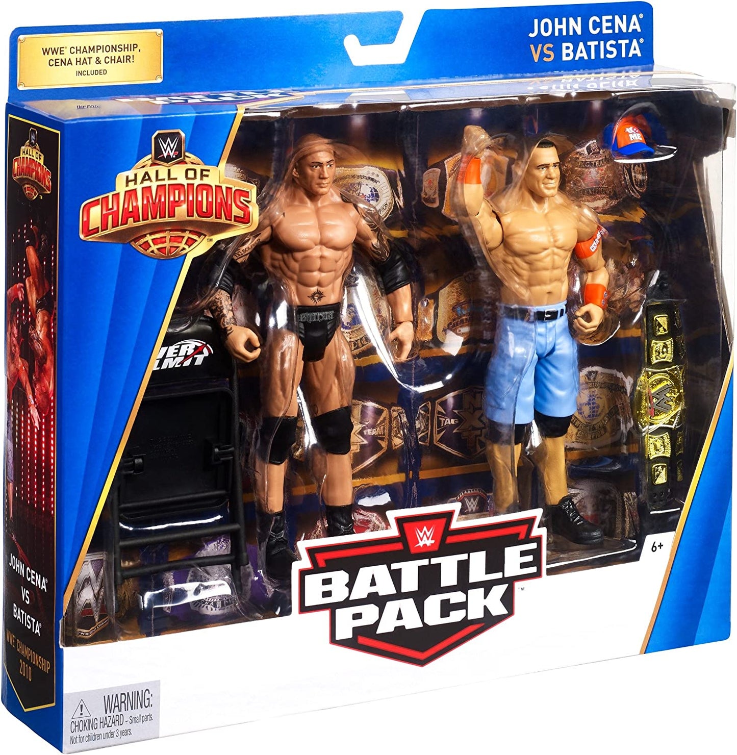 2018 WWE Mattel Basic Hall of Champions Battle Packs John Cena vs. Batista [Exclusive]