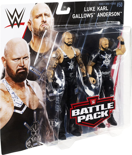 2017 WWE Mattel Basic Battle Packs Series 50 Luke Gallows & Karl Anderson