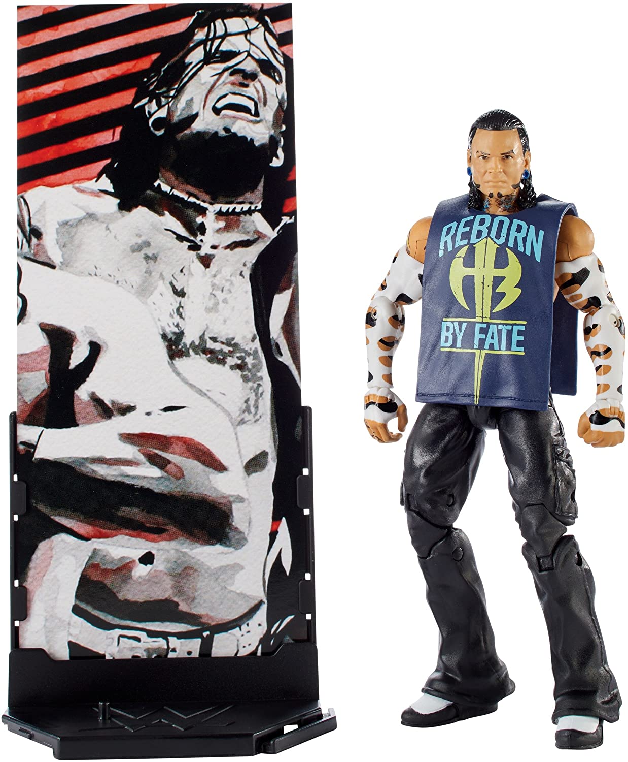 WWE 認証書付きサイン入り jeff hardy elite エリート JEFF HARDY WWF WWE AEW Signed Elite Action Figure New in Box