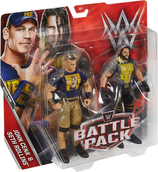 2016 WWE Mattel Basic Battle Packs Series 43B John Cena & Seth Rollins