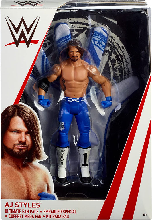 2017 WWE Mattel Basic Ultimate Fan Packs Series 2 AJ Styles
