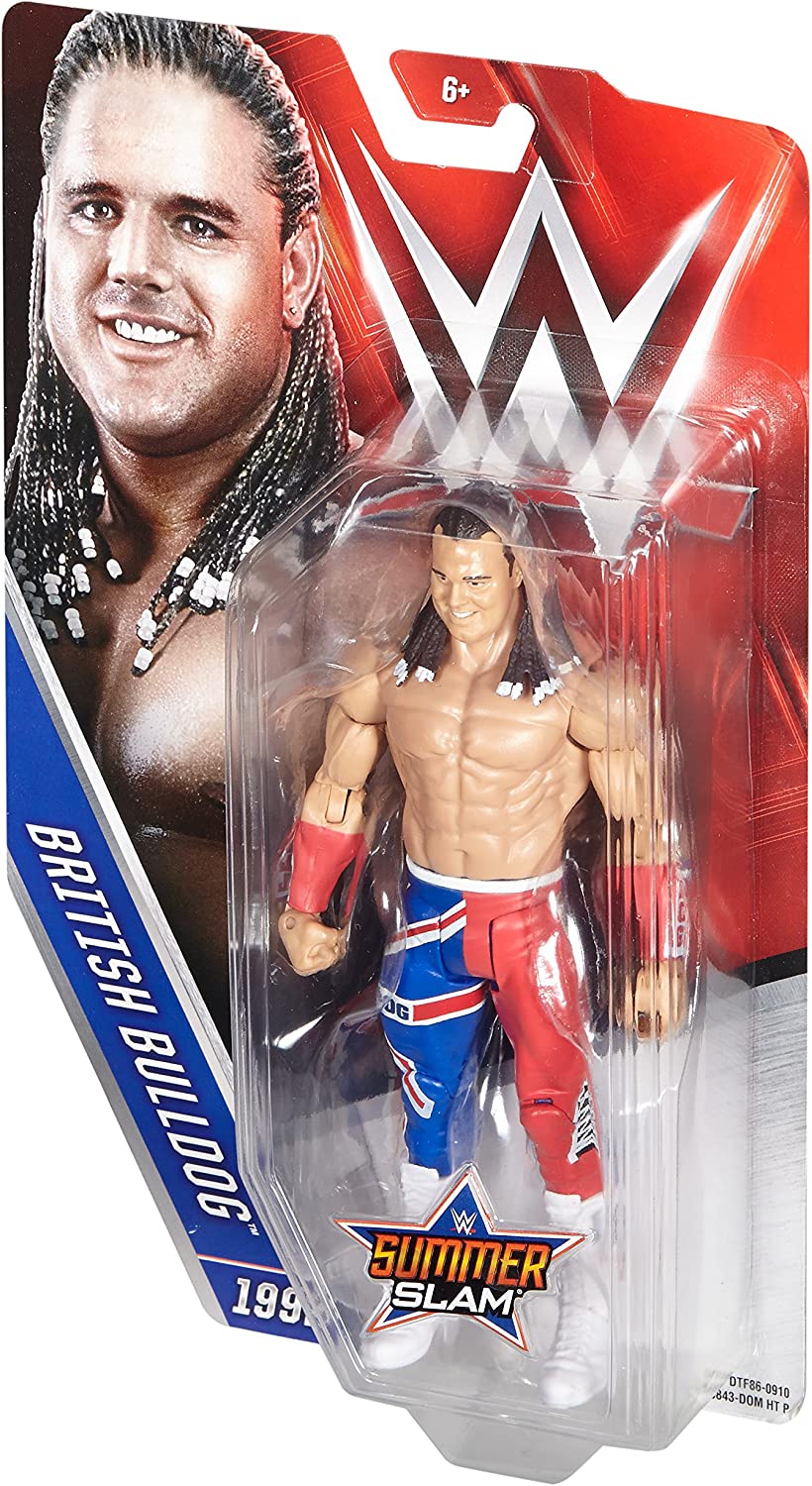 2016 WWE Mattel Basic SummerSlam Series 3 British Bulldog