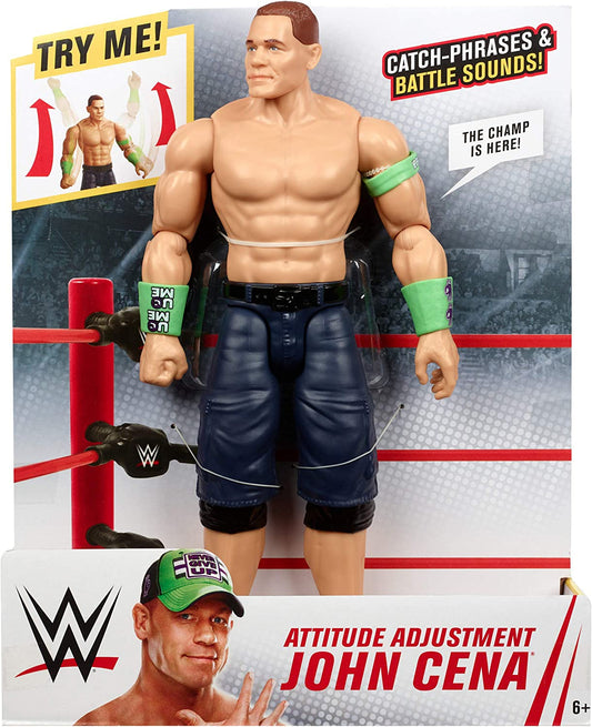2019 WWE Mattel 12" Attitude Adjustment John Cena