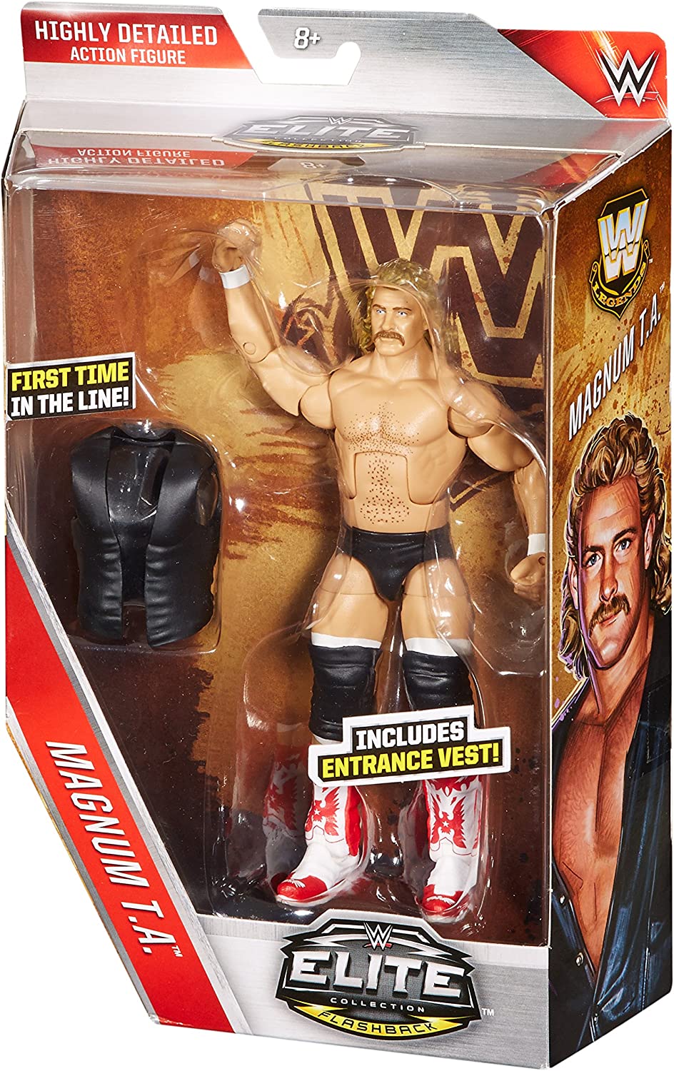 2016 WWE Mattel Elite Collection Lost Legends Magnum T.A.