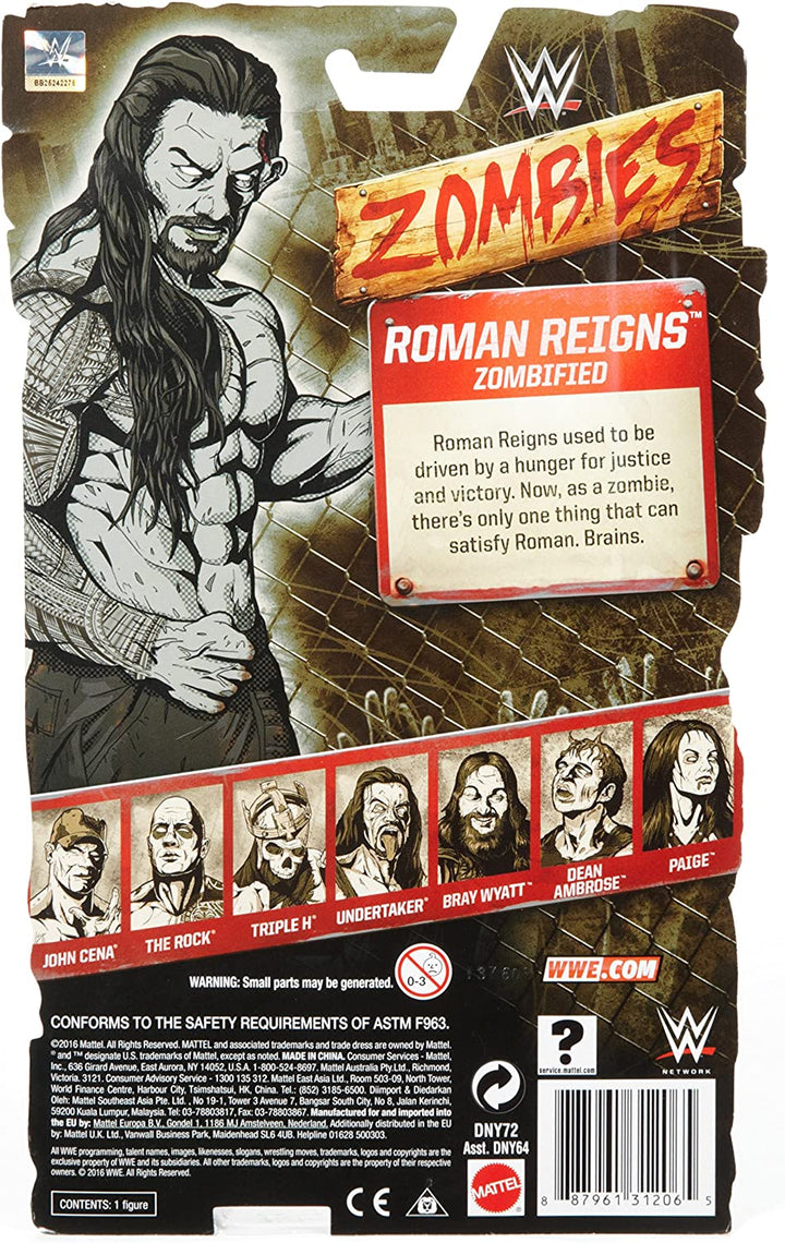 2016-2018 WWE Mattel Basic Zombies – Wrestling Figure Database