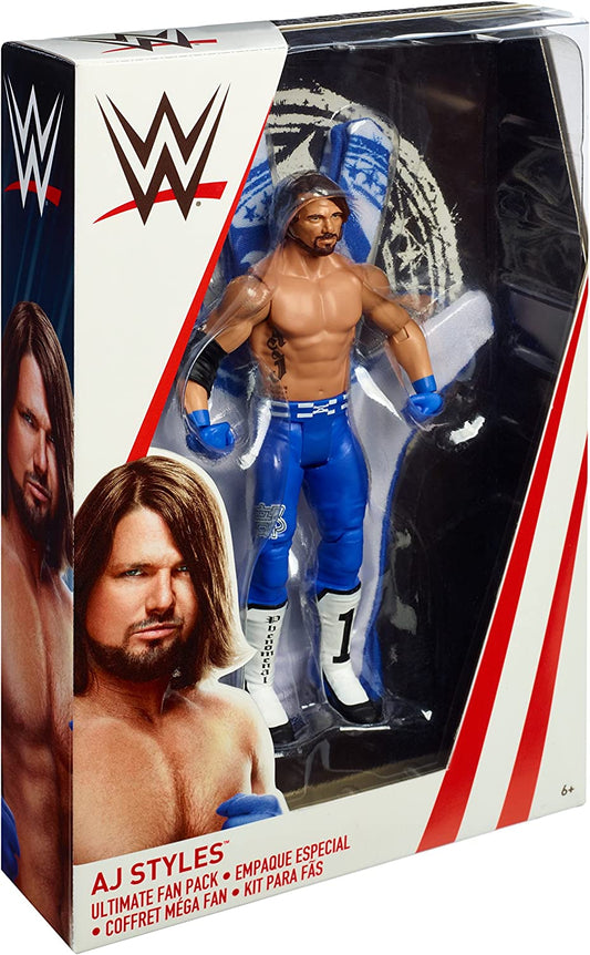 2017 WWE Mattel Basic Ultimate Fan Packs Series 2 AJ Styles