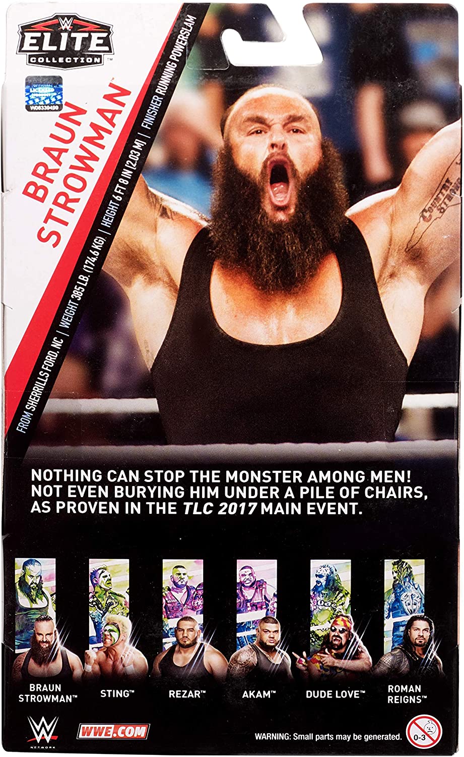 2018 WWE Mattel Elite Collection Series 62 Braun Strowman