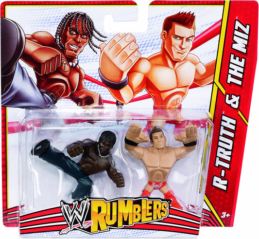 2013 WWE Mattel Rumblers Series 3 R-Truth & The Miz