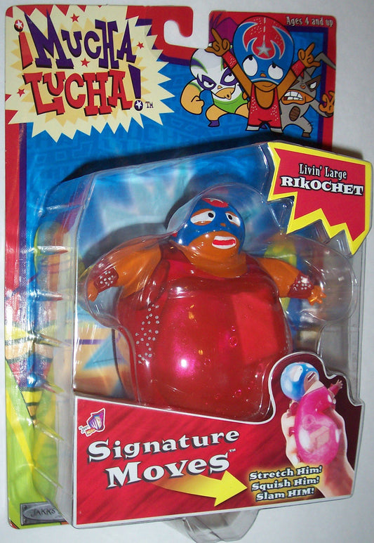 2003 Jakks Pacific Mucha Lucha Signature Moves Livin' Large Rikochet