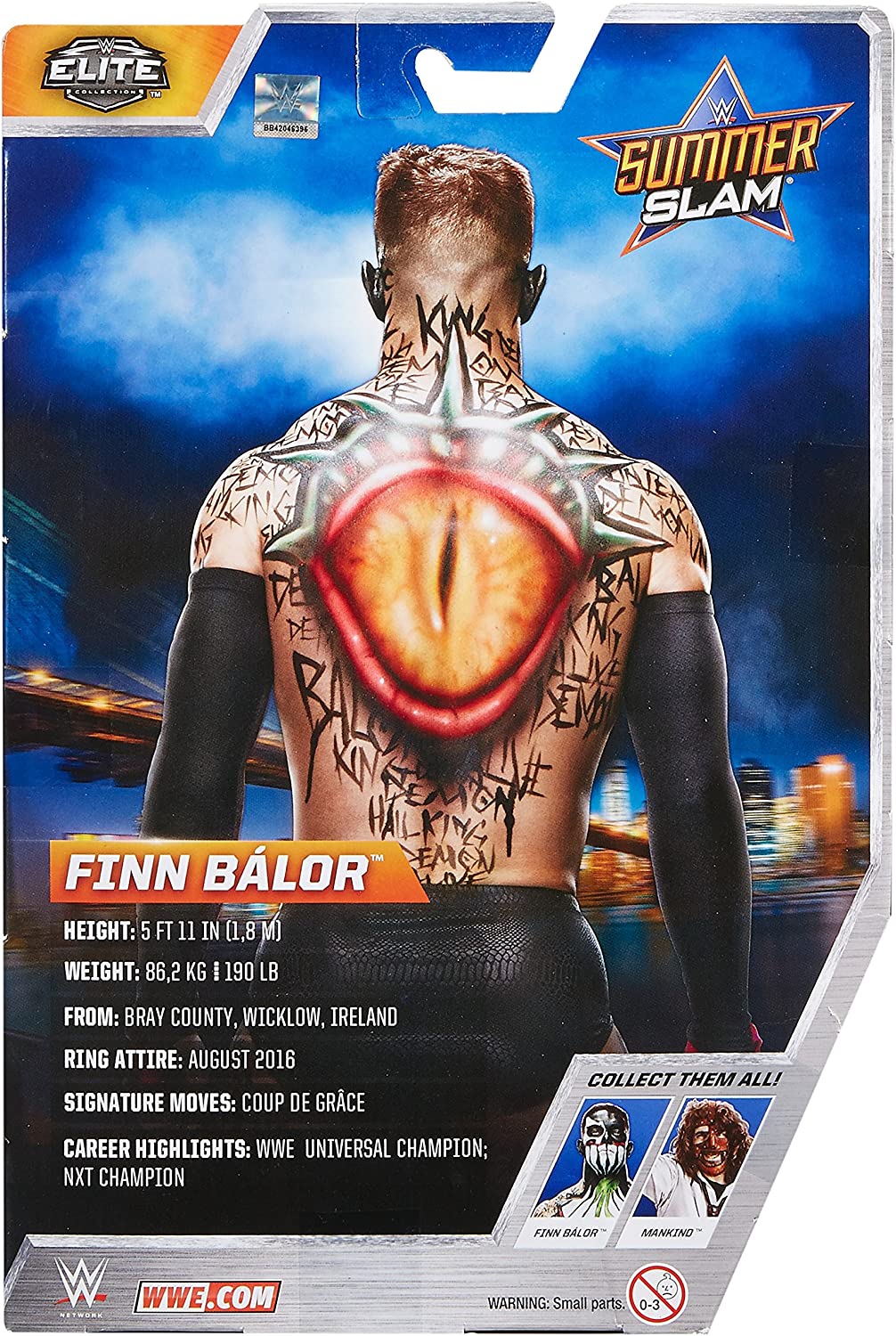 2017 WWE Mattel Elite Collection SummerSlam Series 1 Finn Balor [Exclusive]