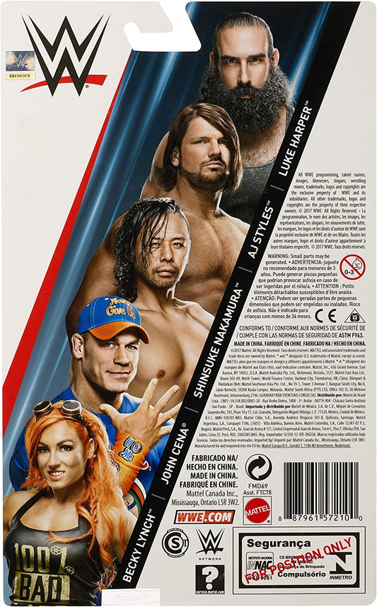 2018 WWE Mattel Basic Series 82 Luke Harper