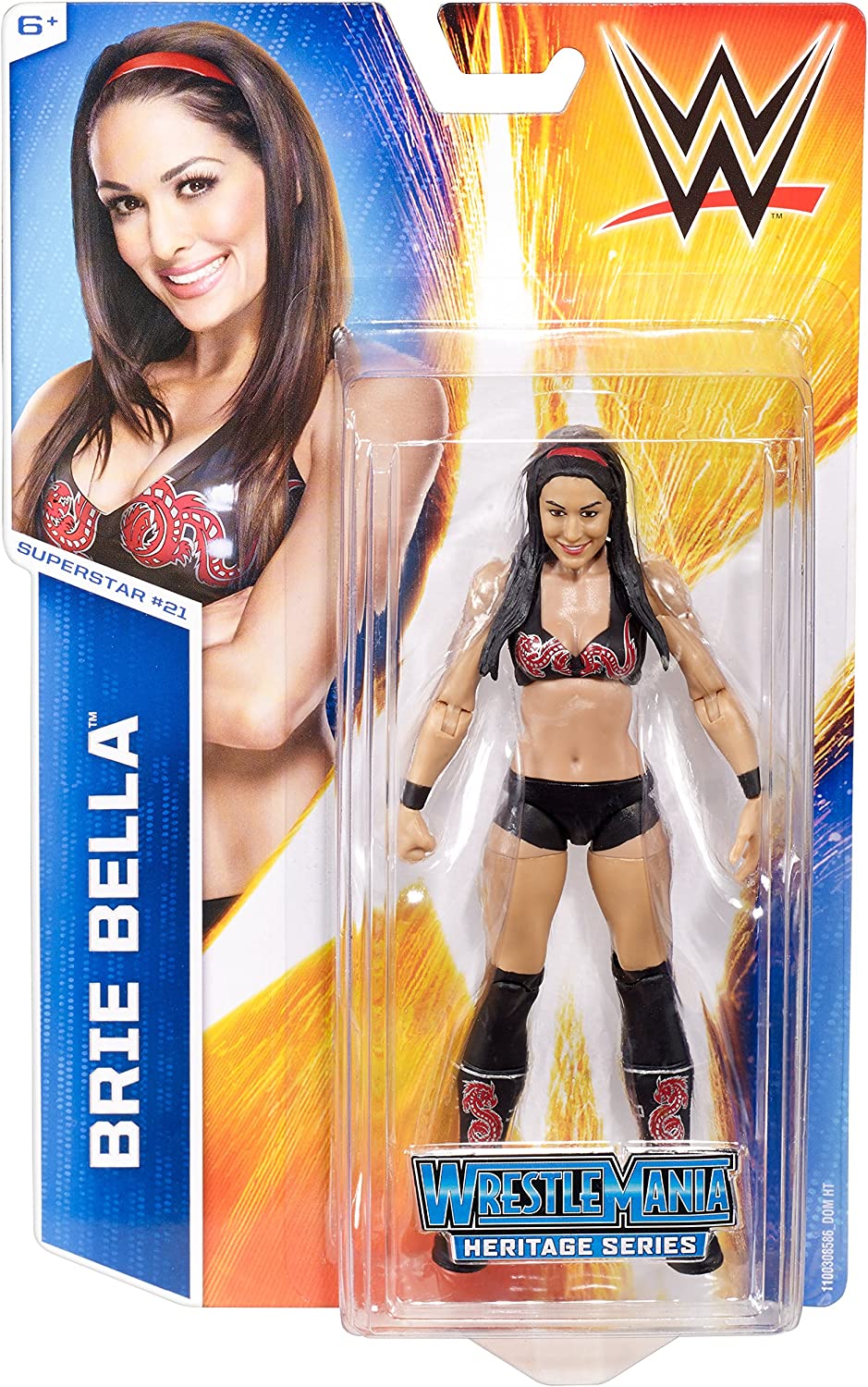 2015 WWE Mattel Basic Series 48 #21 Brie Bella