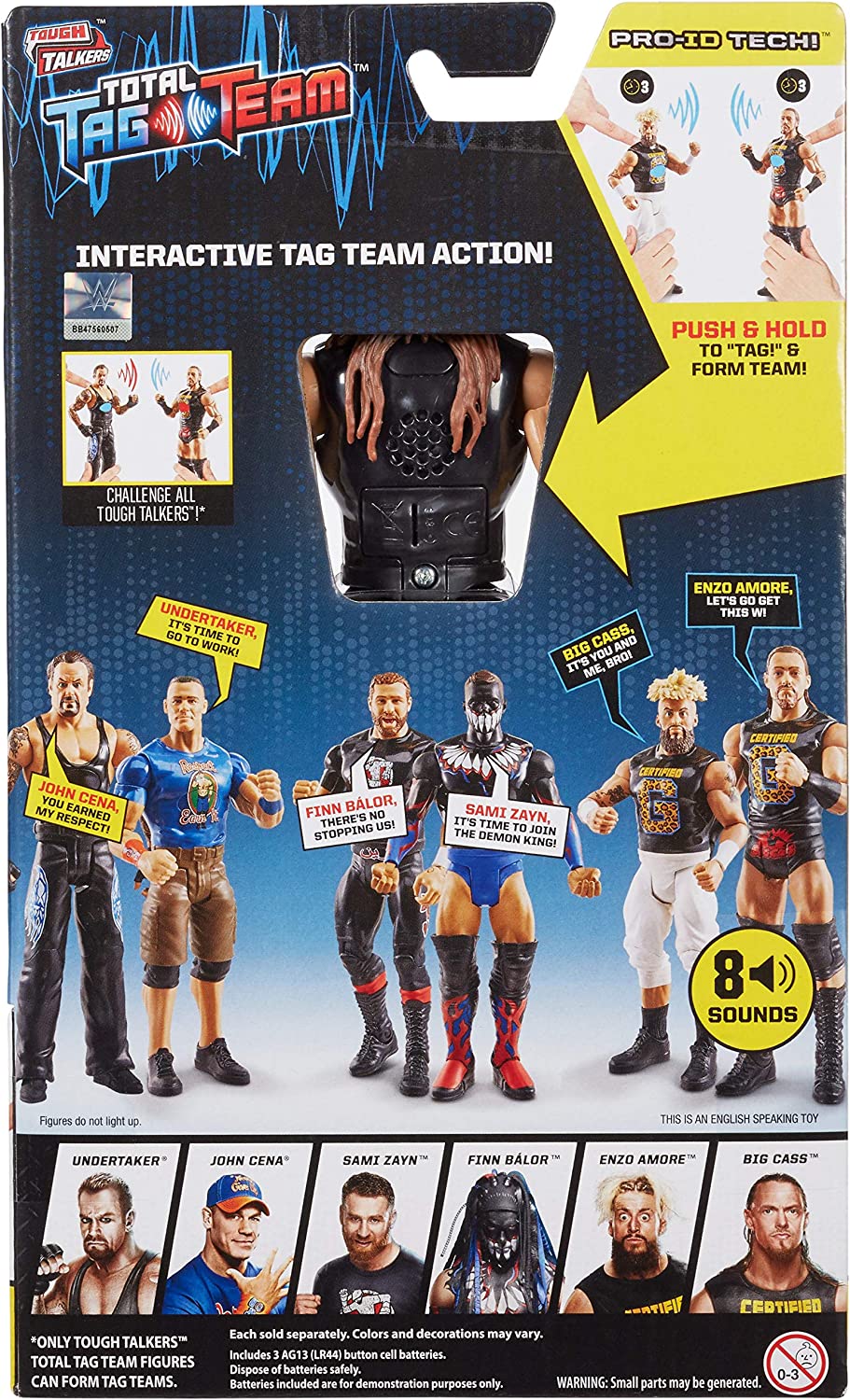 2018 WWE Mattel Tough Talkers: Total Tag Team Series 1 Big Cass