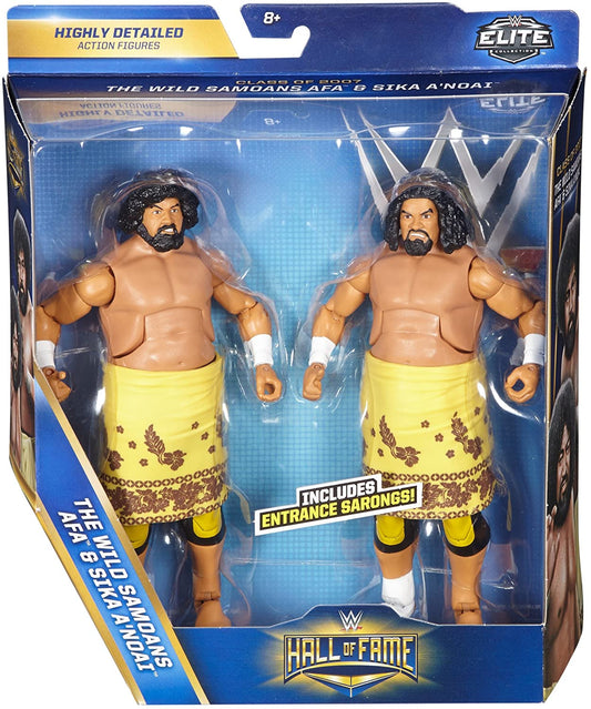2017 WWE Mattel Elite Collection Hall of Fame Multipack: The Wild Samoans: Afa & Sika A'Noai [Exclusive]