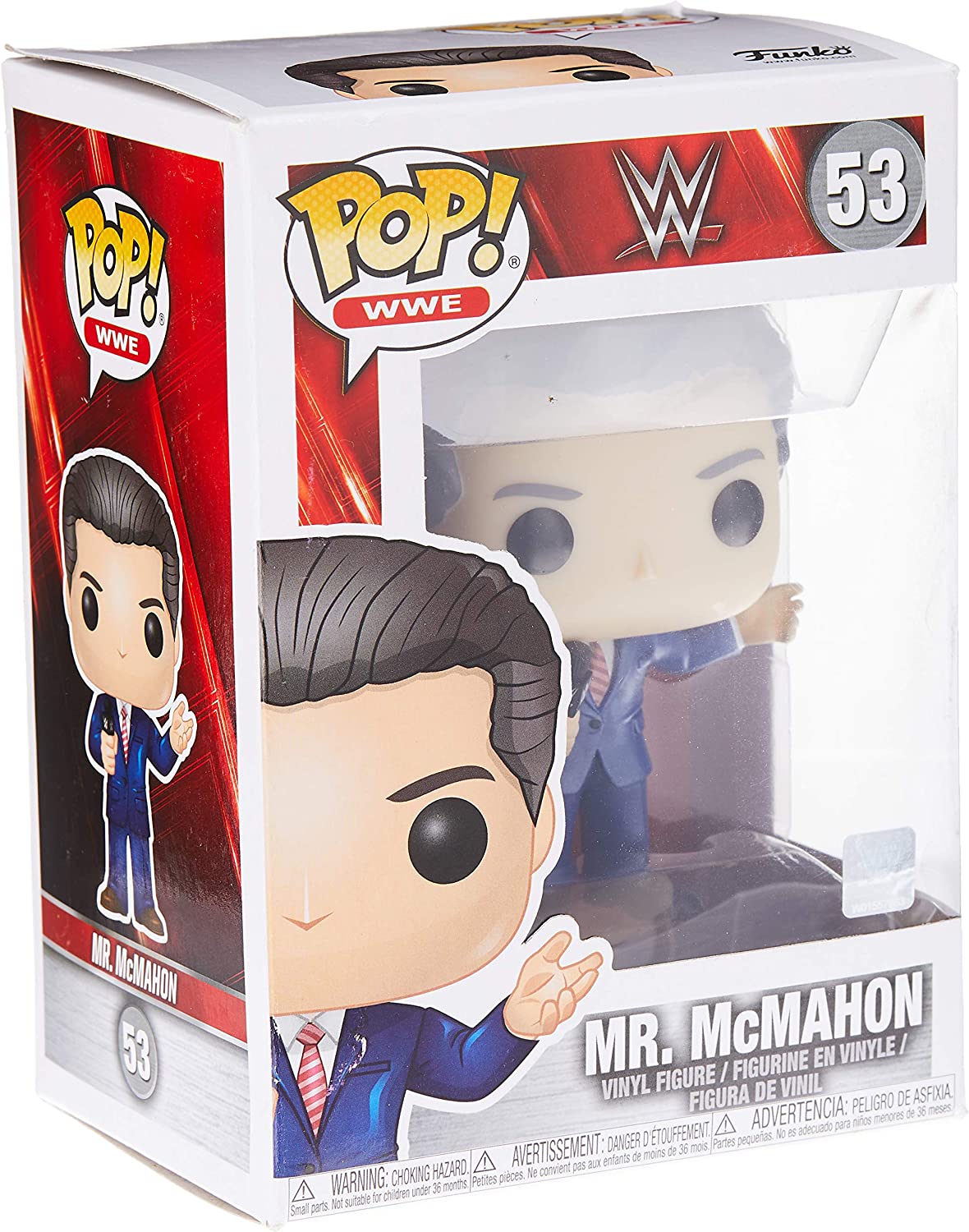 2018 WWE Funko POP! Vinyls 53 Mr. McMahon