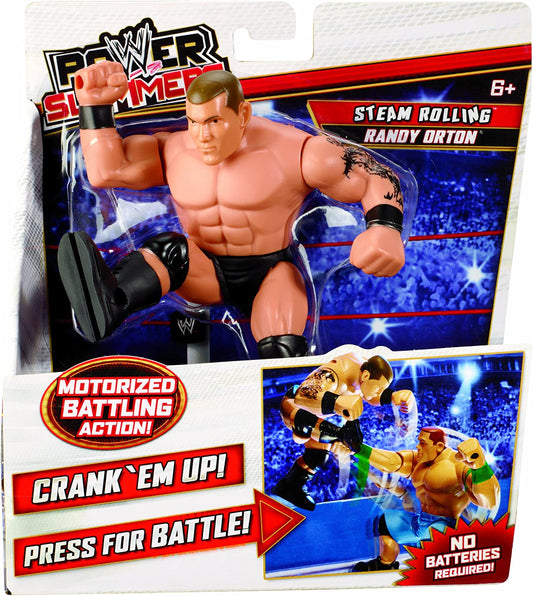 2012 WWE Mattel Power Slammers Series 1 Steam Rolling Randy Orton