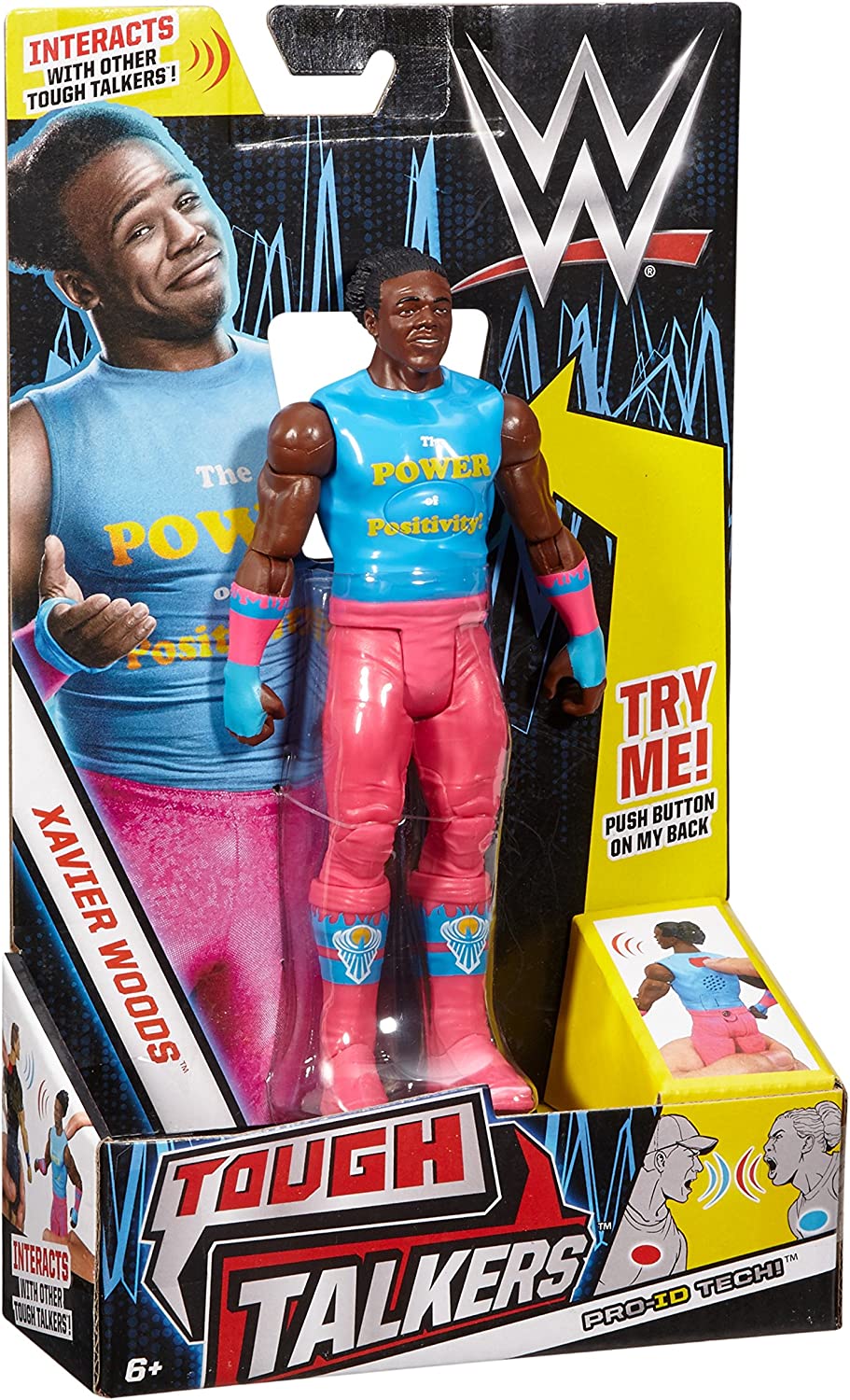 2017 WWE Mattel Tough Talkers Series 2 Xavier Woods