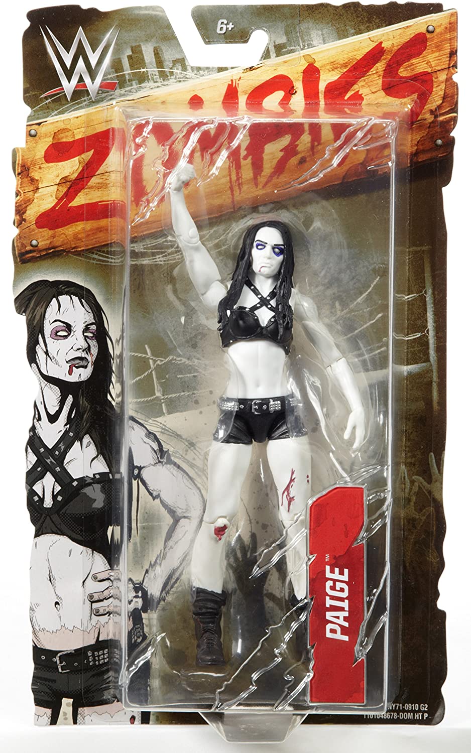 2016 WWE Mattel Basic Zombies Series 1 Paige