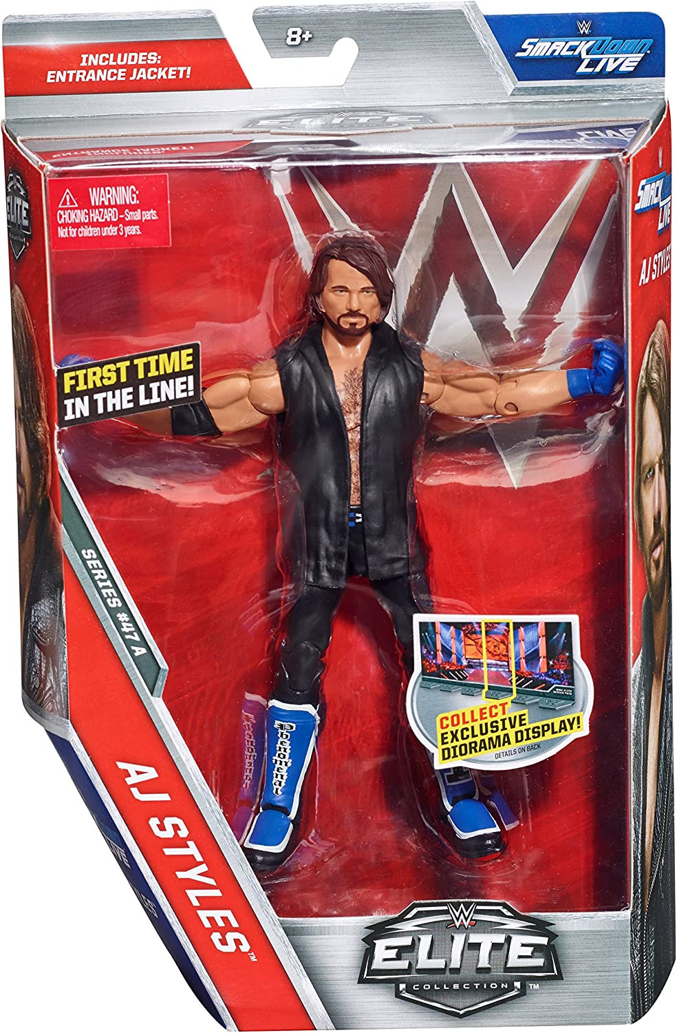 2016 WWE Mattel Elite Collection Series 47A AJ Styles