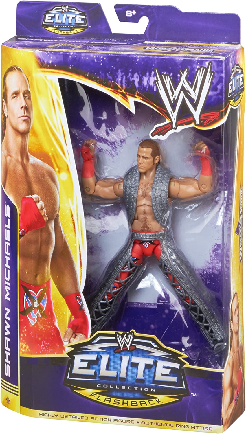 2014 WWE Mattel Elite Collection WrestleMania XXX Shawn Michaels [With Stomach Hair]