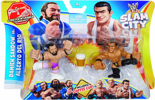 2014 WWE Mattel Slam City Multipack: Damien Sandow vs. Alberto Del Rio