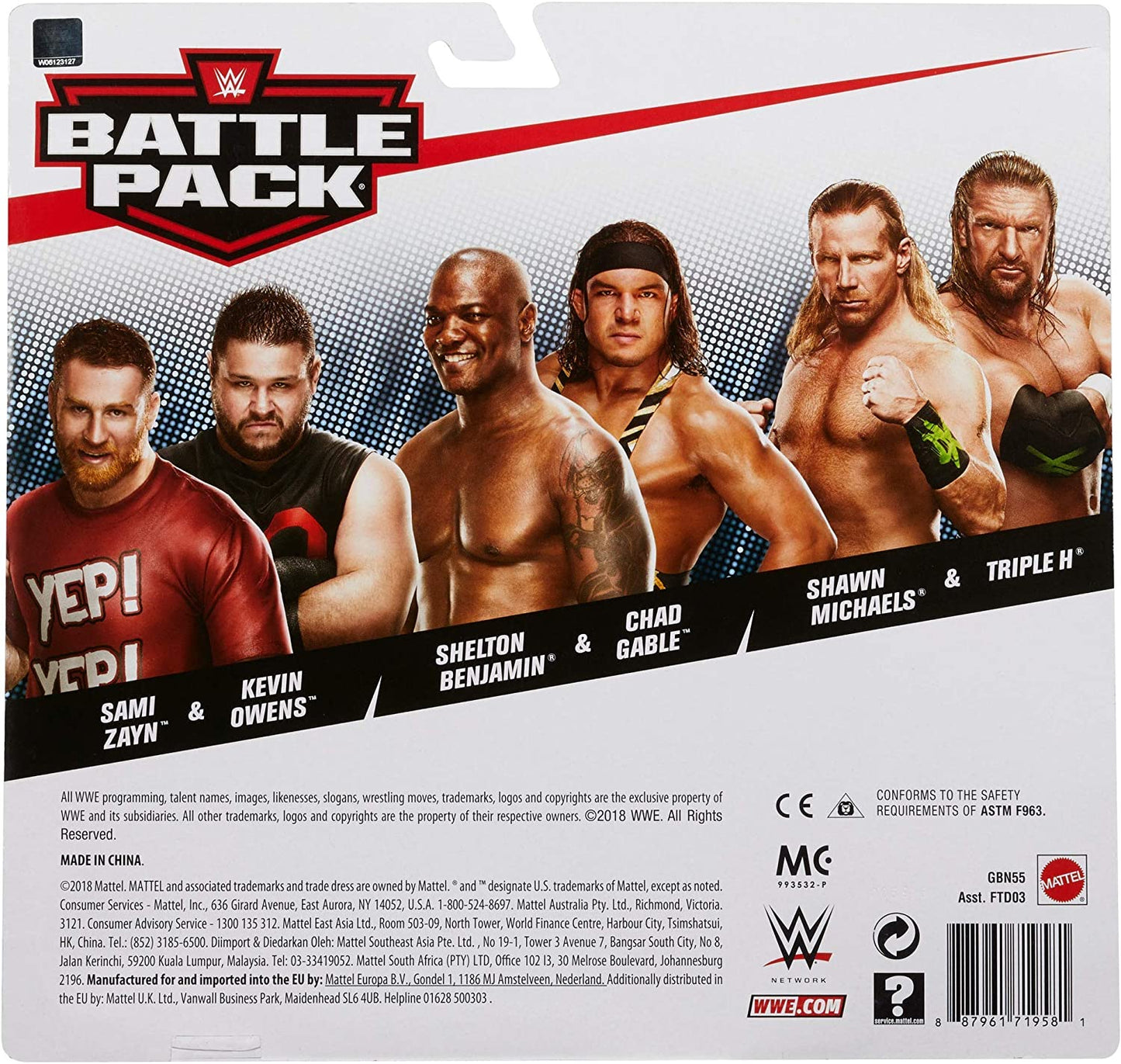 2019 WWE Mattel Basic Battle Packs Series 58 Chad Gable & Shelton Benjamin