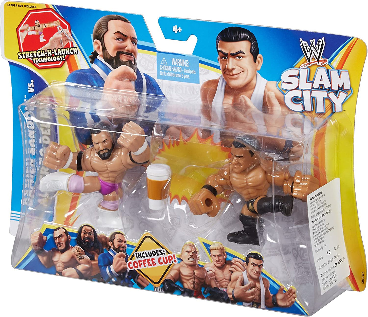 2014 WWE Mattel Slam City Multipack: Damien Sandow vs. Alberto Del Rio