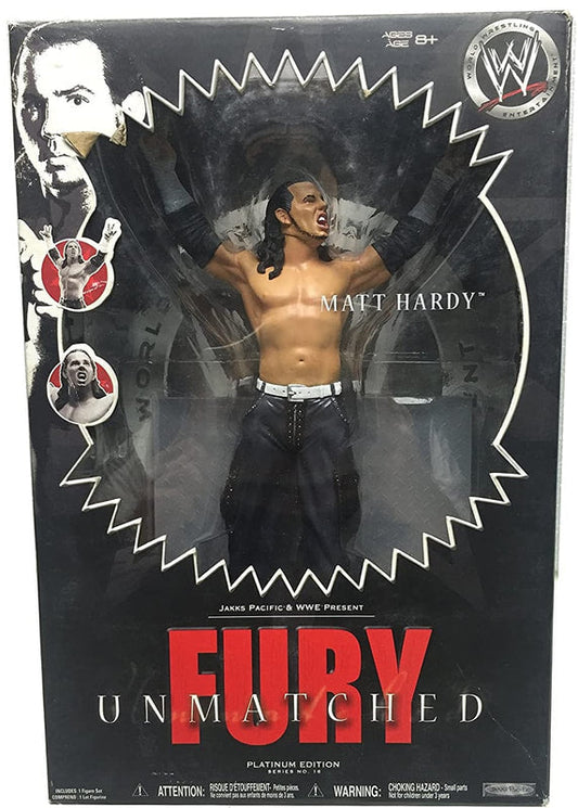 2008 WWE Jakks Pacific Unmatched Fury Series 16 Matt Hardy