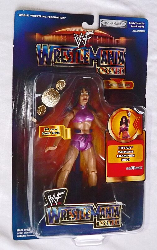 2001 WWF Jakks Pacific Titantron Live WrestleMania X-Seven Chyna