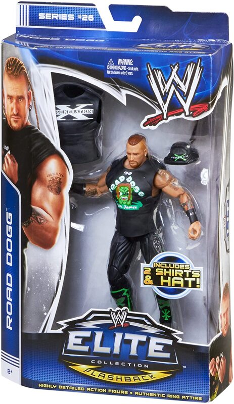 2014 WWE Mattel Elite Collection Series 26 Road Dogg – Wrestling Figure ...